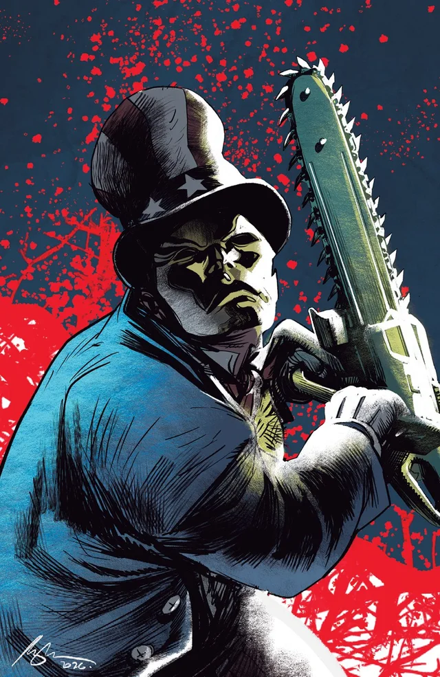 Tapa de Exquisite Corpses Lone Gunman #3 · Cover B Rafael Albuquerque Virgin Var