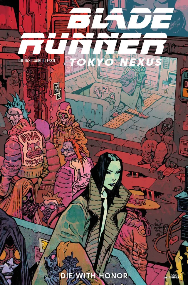 Tapa de Blade Runner Tokyo Nexus Die With Honor #2 · Cover A Jakub Rebelka