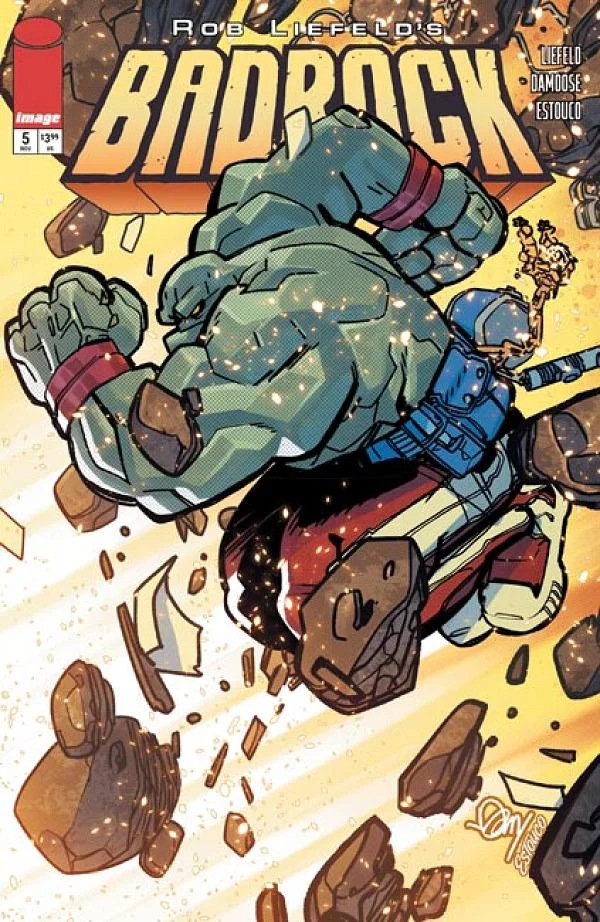 Tapa de Badrock #5 · Cover A Seth Damoose
