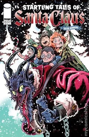 Tapa de Startling Tales Of Santa Claus Annual #2026 · Cover B Mark Laszlo Var