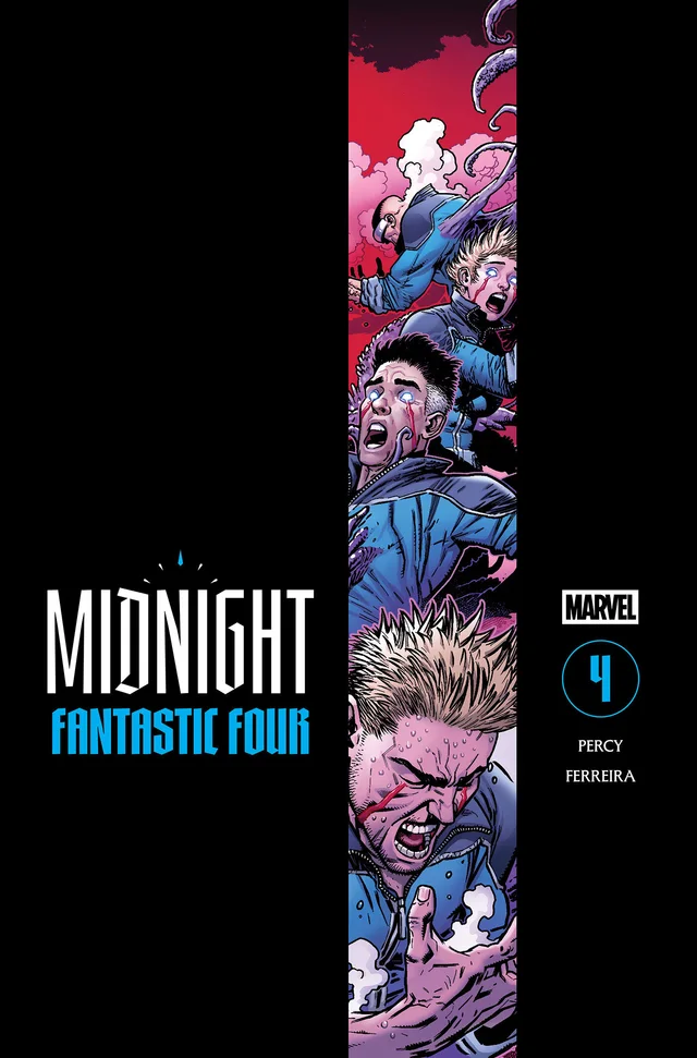 Tapa de Midnight Fantastic Four #4 · Cover A Kev Walker