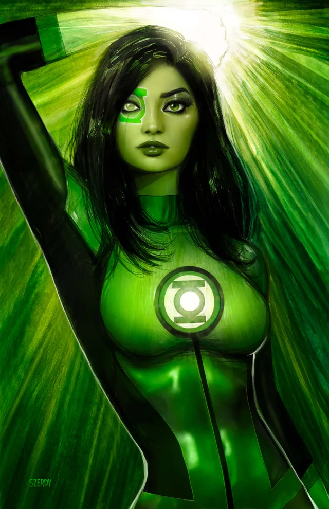 Tapa de Green Lantern Corps #24 · Cover B Nathan Szerdy Card Stock Var