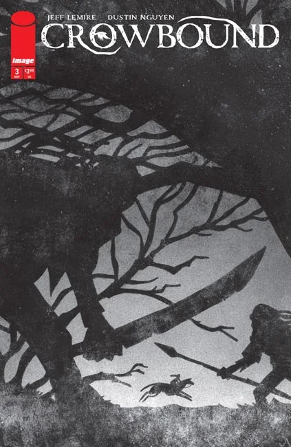 Tapa de Crowbound #3 · Cover B Jeffrey Alan Love Var
