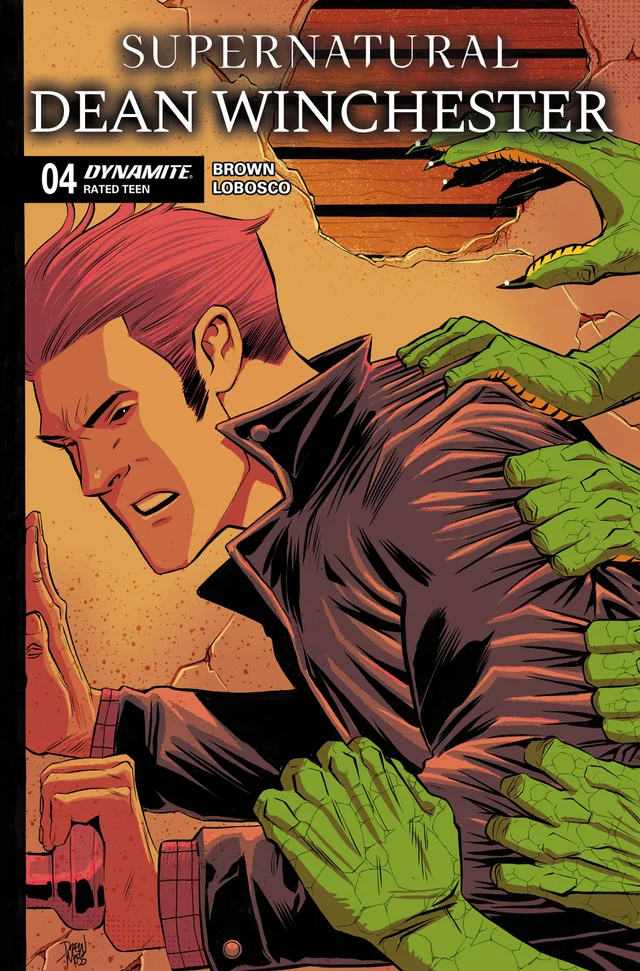 Tapa de Supernatural Dean Winchester #4 · Cover C Drew Moss Var
