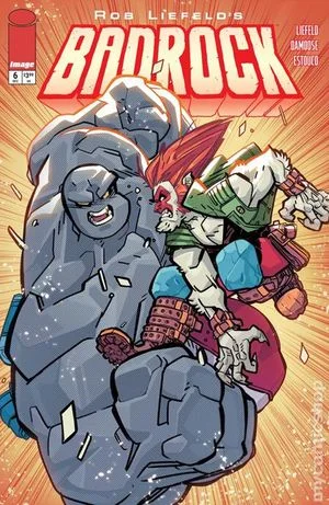 Tapa de Badrock #6 · Cover A Seth Damoose