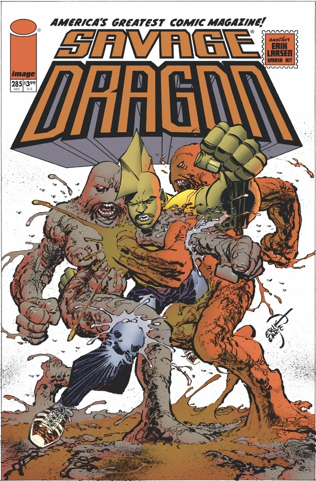 Tapa de Savage Dragon #285 · Cover A Erik Larsen