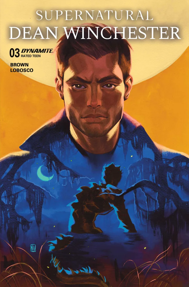 Tapa de Supernatural Dean Winchester #3 · Cover B Keyla Valerio Var