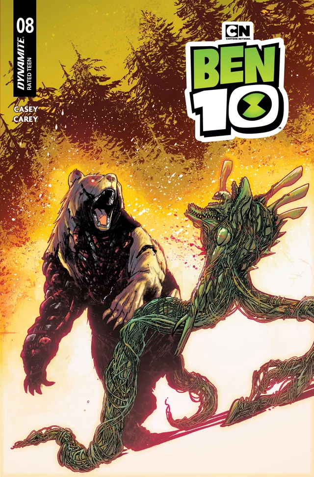 Tapa de Ben 10 #8 · Cover A Robert Carey