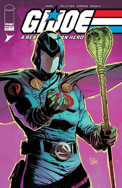 Tapa de Gi Joe A Real American Hero #334 · Cover A Lee Weeks And Mike Spicer