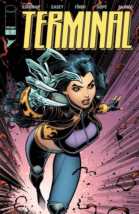 Tapa de Terminal #7 · Cover B Arthur Adams And Dave Mccaig Var