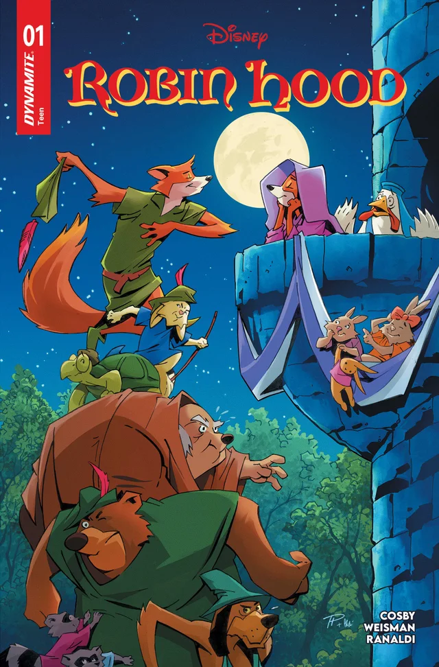 Tapa de Robin Hood #1 · Cover D Phil Hester Var