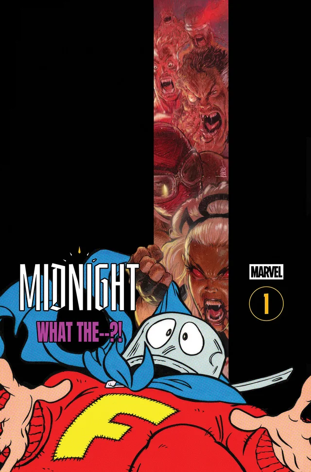Tapa de What The--?! #1 · Cover B Kaare Andrews Midnight Variant
