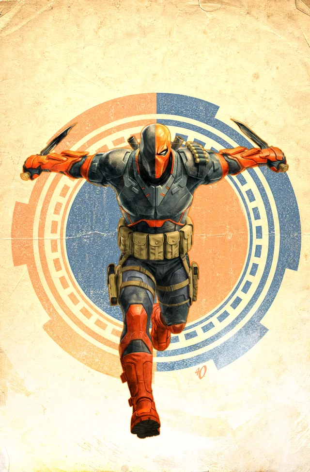 Tapa de Deathstroke The Terminator #11 · Cover C Ariel Olivetti Card Stock Var