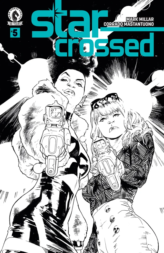 Tapa de Star-Crossed #5 · Cover B