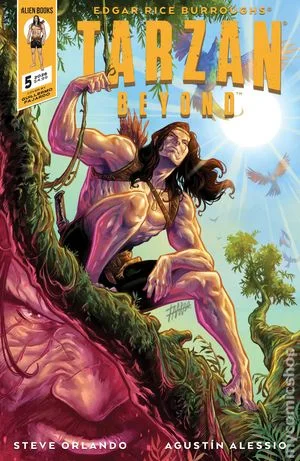 Tapa de Tarzan Beyond #5 · Cover B