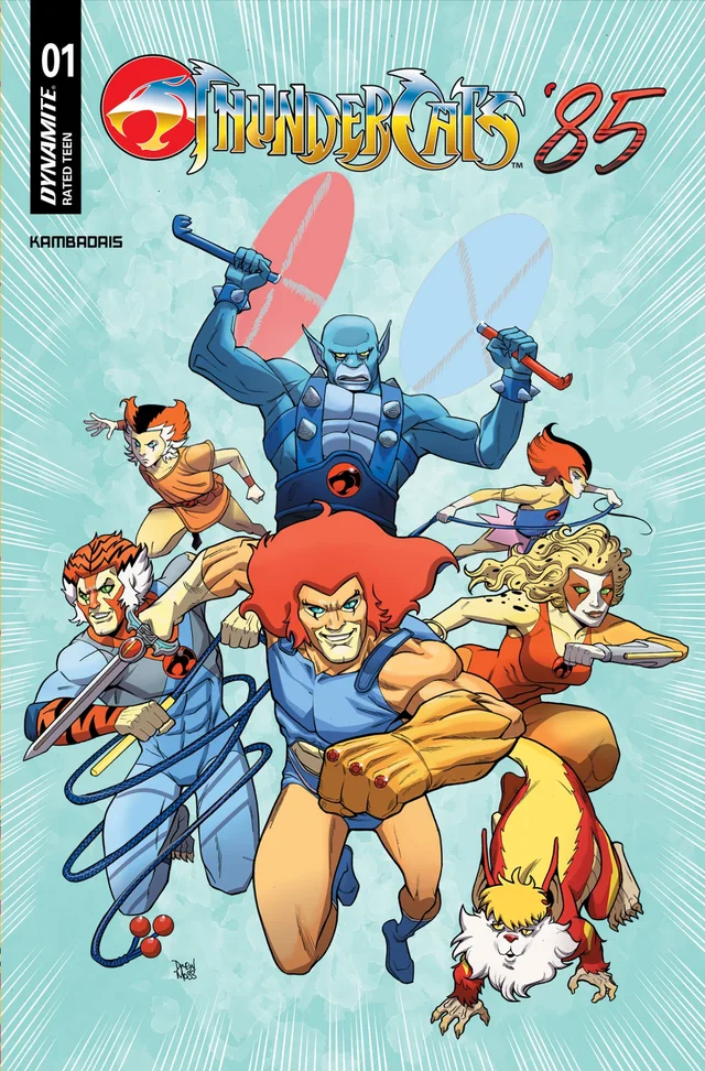 Tapa de Thundercats 85 #1 · Cover B Drew Moss Var