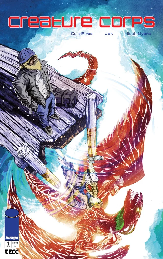Tapa de Creature Corps #1 · Cover C Jarret Hartnell Var