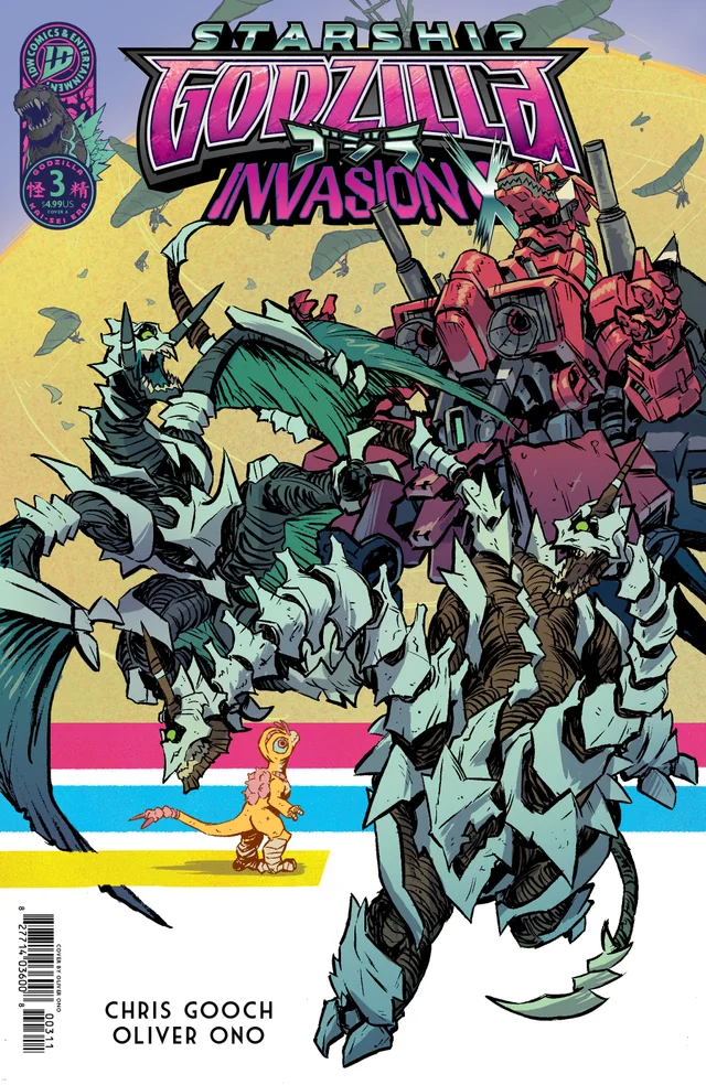 Tapa de Starship Godzilla: Invasion X [Kai-Sei Era] #3 · Cover A
