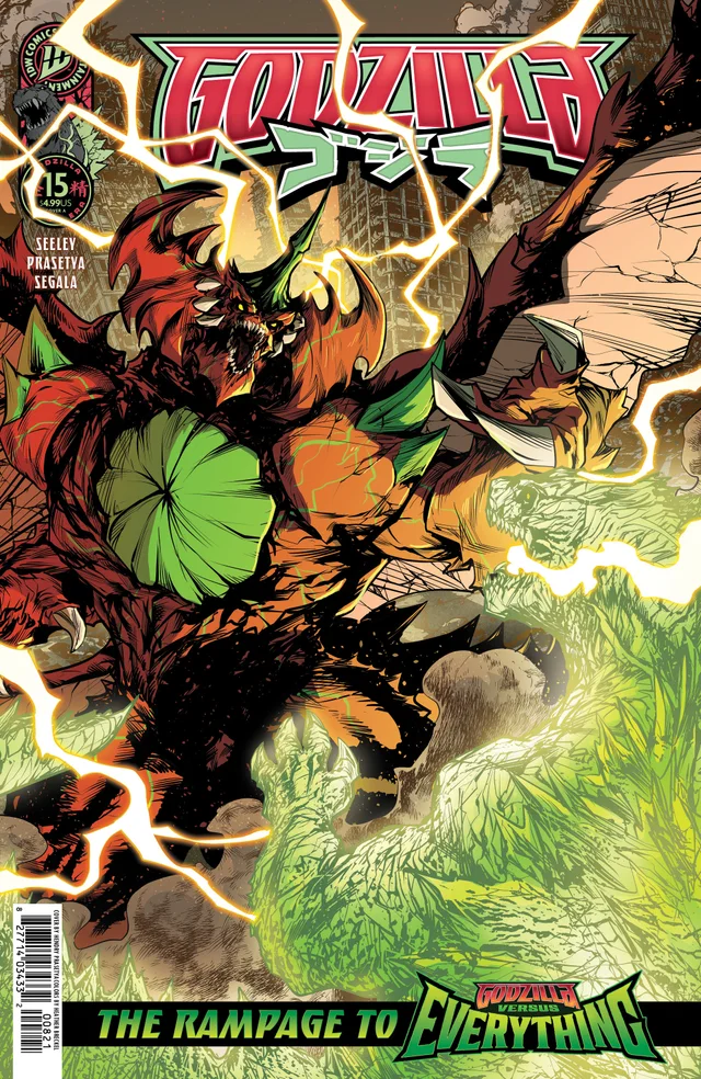 Tapa de Godzilla [Kai-Sei Era] #15 · Cover A