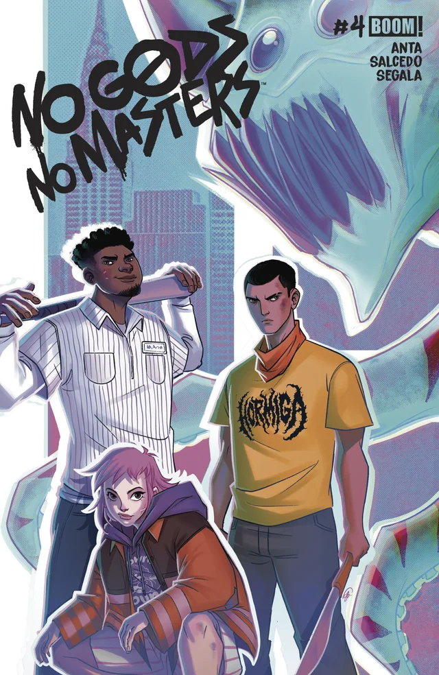 Tapa de No Gods, No Masters #4 · Cover B Variant