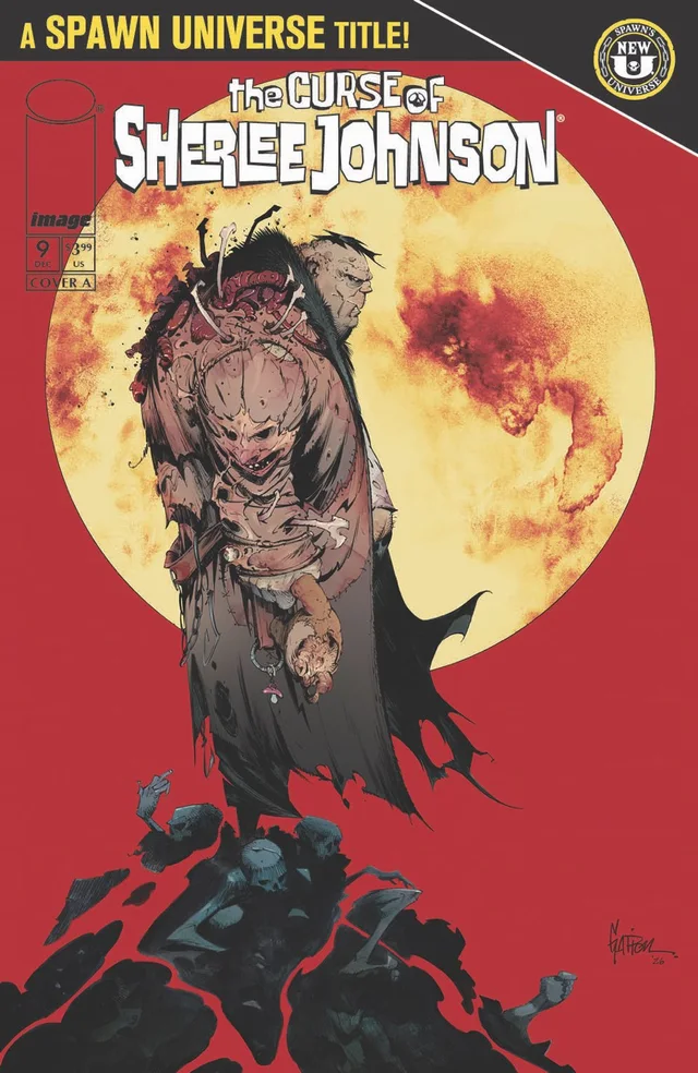 Tapa de Spawn The Curse Of Sherlee Johnson #9 · Cover A Jonathan Glapion