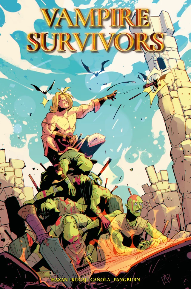 Tapa de Vampire Survivors #4 · Cover A Alessio Petillo