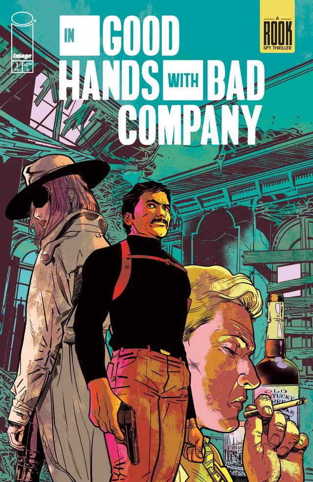Tapa de In Good Hands With Bad Company #1 · Cover B Josh Hood And Jason Wordie Var