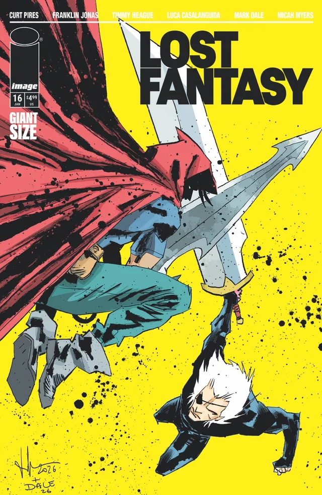 Tapa de Lost Fantasy #16 · Cover A Luca Casalanguida