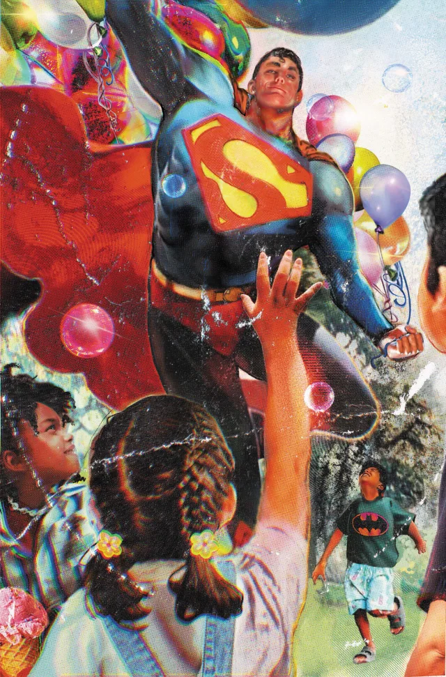 Tapa de Superman Unlimited #19 · Cover B Angela Wu Card Stock Var