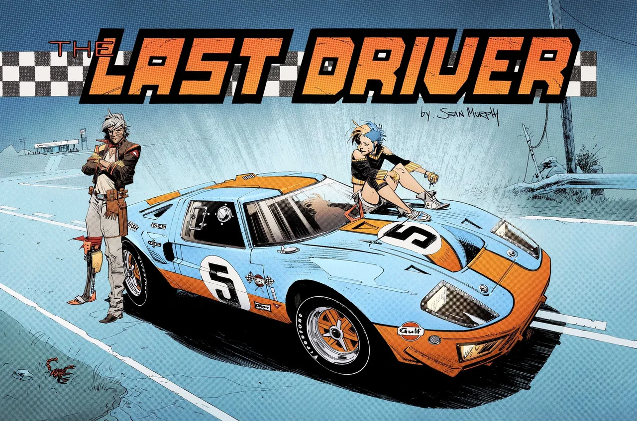 Tapa de Last Driver #5 · Cover B Sean Murphy Var
