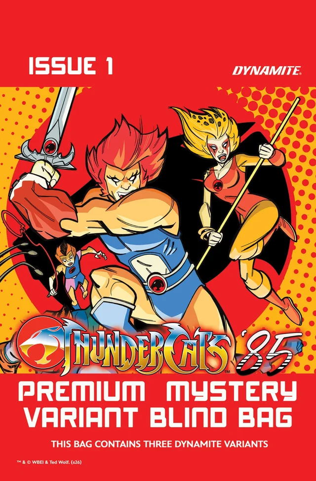 Tapa de Thundercats 85 #1 · Cover H Premium Mystery Blind Bag Var