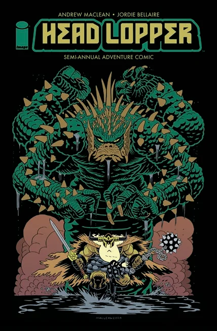 Tapa de Head Lopper #2 · Cover A Andrew Maclean