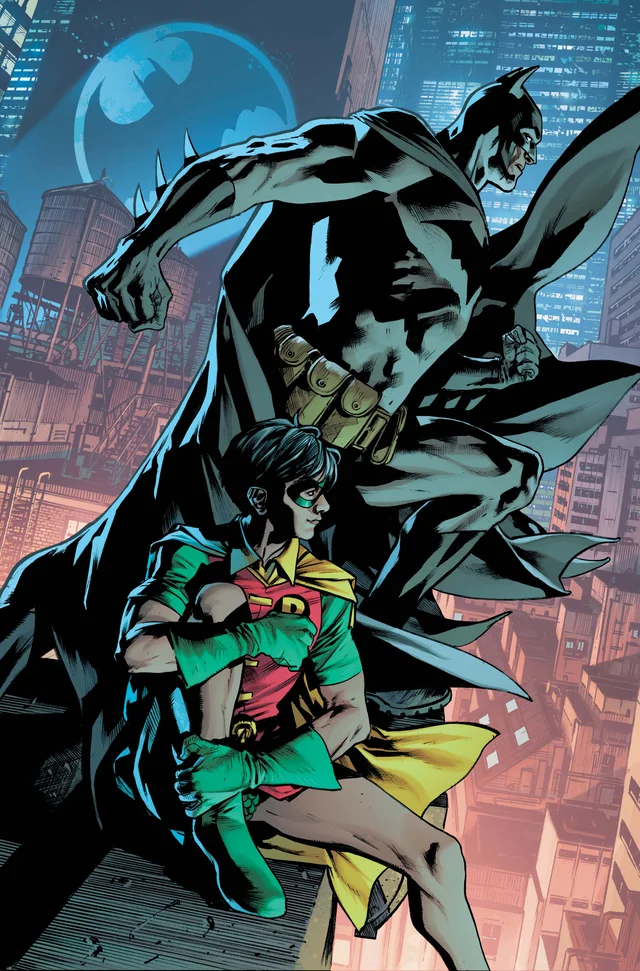 Tapa de Batman And Robin Year One Dynamic Duos #5 · Cover C Bryan Hitch Card Stock Var