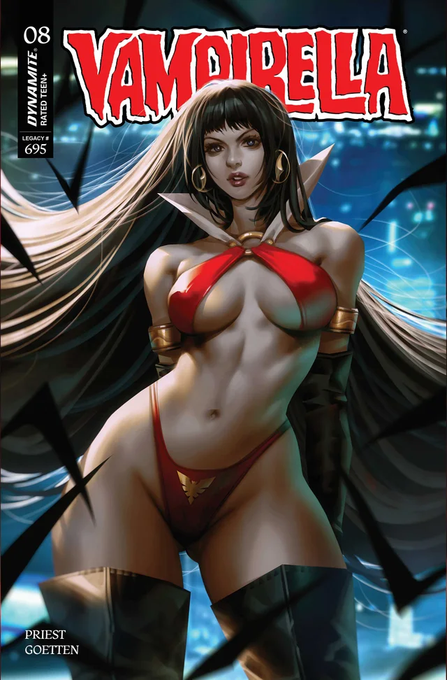 Tapa de Vampirella #8 · Cover B Derrick Chew Var