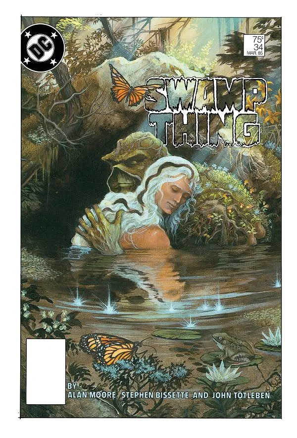Tapa de Swamp Thing Facsimile Edition #34 · Cover A Stephen Bissette And John Totleben