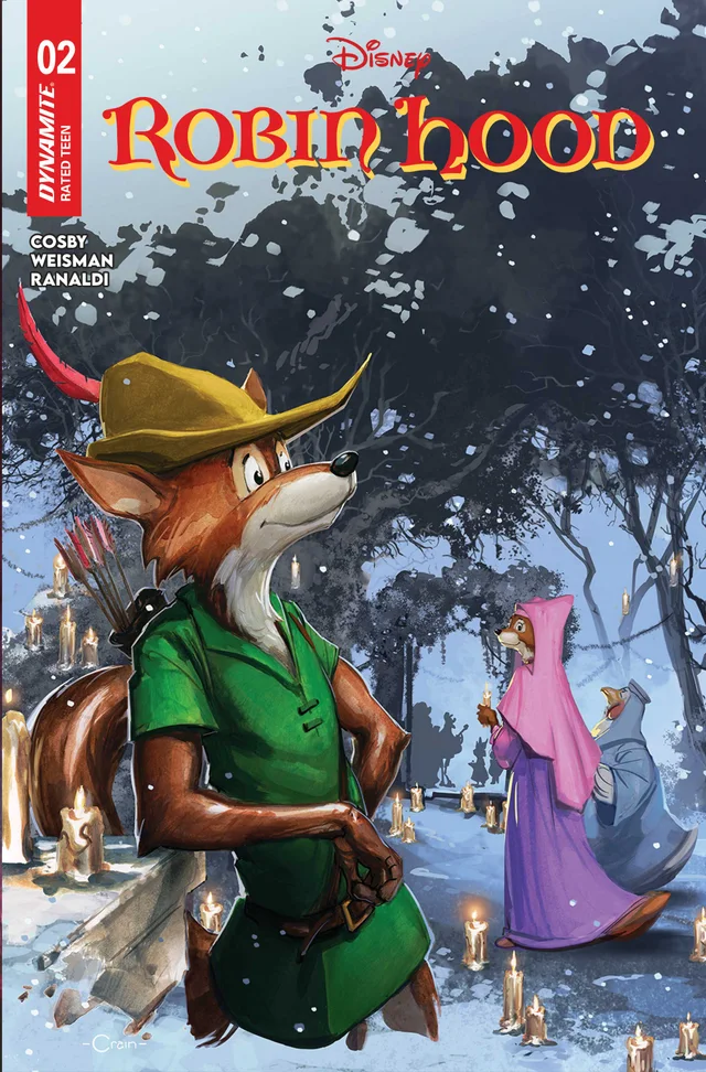 Tapa de Robin Hood #2 · Cover D Clayton Crain Var