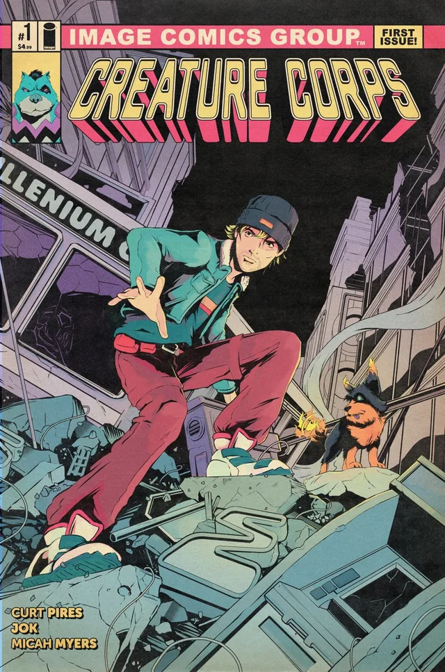 Tapa de Creature Corps #1 · Cover G Flops Var