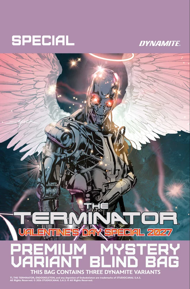 Tapa de Terminator Valentines Day Special 2027 #1 · Cover G Premium Mystery Blind Bag Var