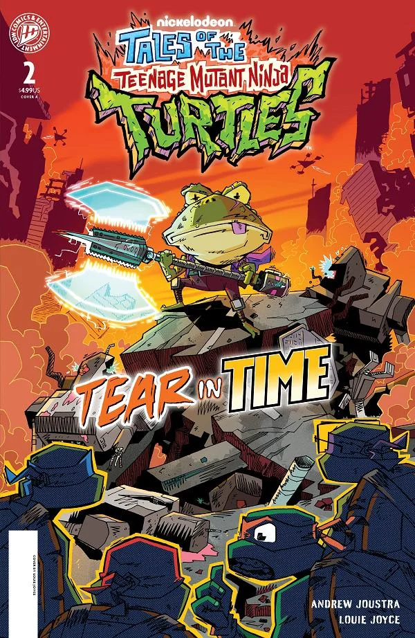 Tapa de Tales Of The Teenage Mutant Ninja Turtles: Tear In Time #2 · Cover A