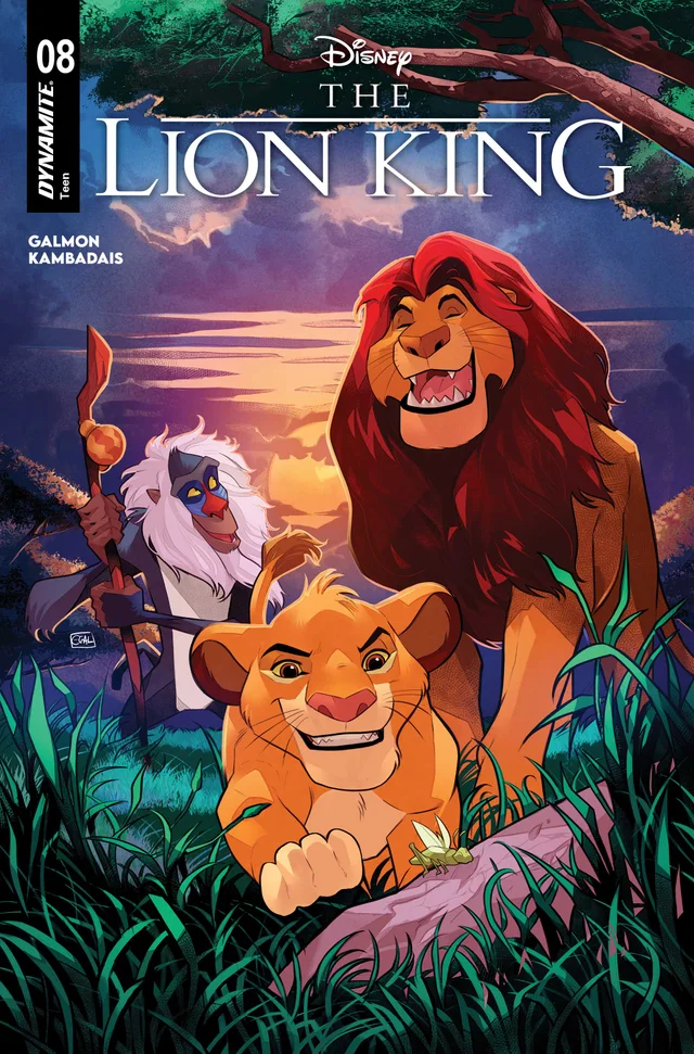 Tapa de Lion King #8 · Cover A Edwin Galmon