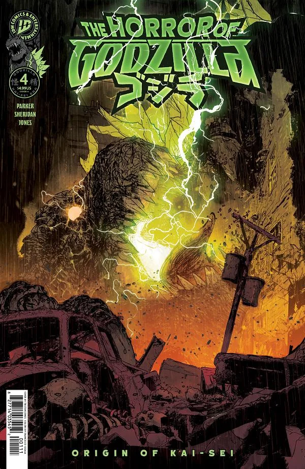 Tapa de The Horror Of Godzilla [Kai-Sei Era] #4 · Cover A