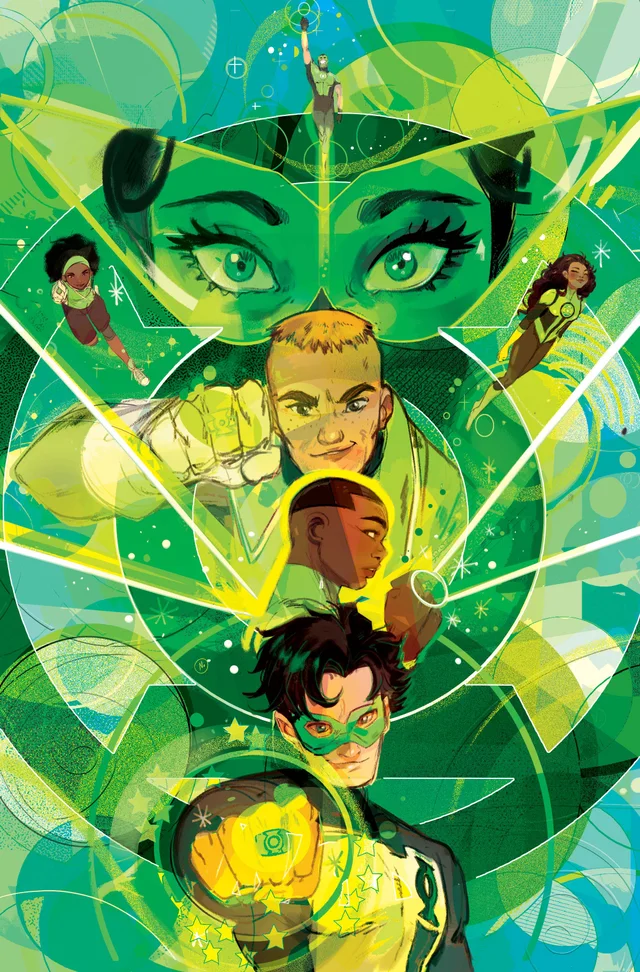 Tapa de Green Lantern Corps #23 · Cover B Nicoletta Baldari Card Stock Var