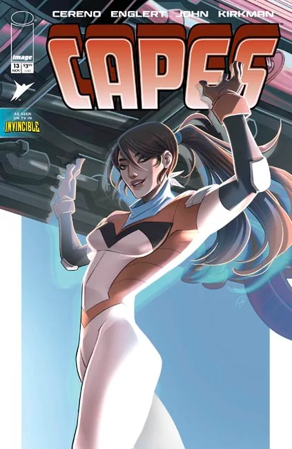 Tapa de Invincible Universe Capes #13 · Cover E Sweeney Boo Var