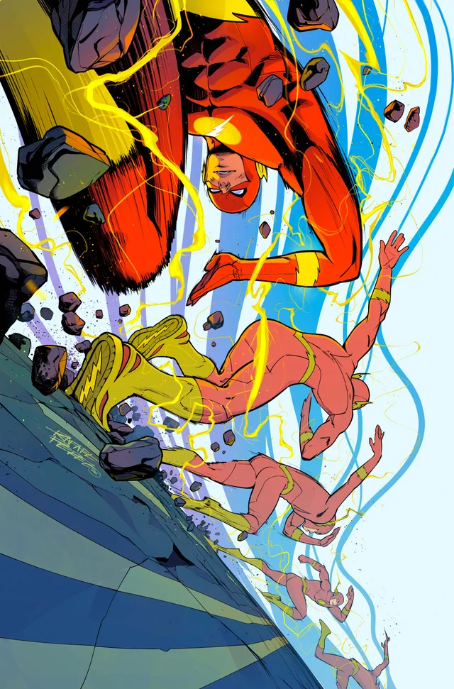 Tapa de Flash #41 · Cover B Rafael Perez Card Stock Var