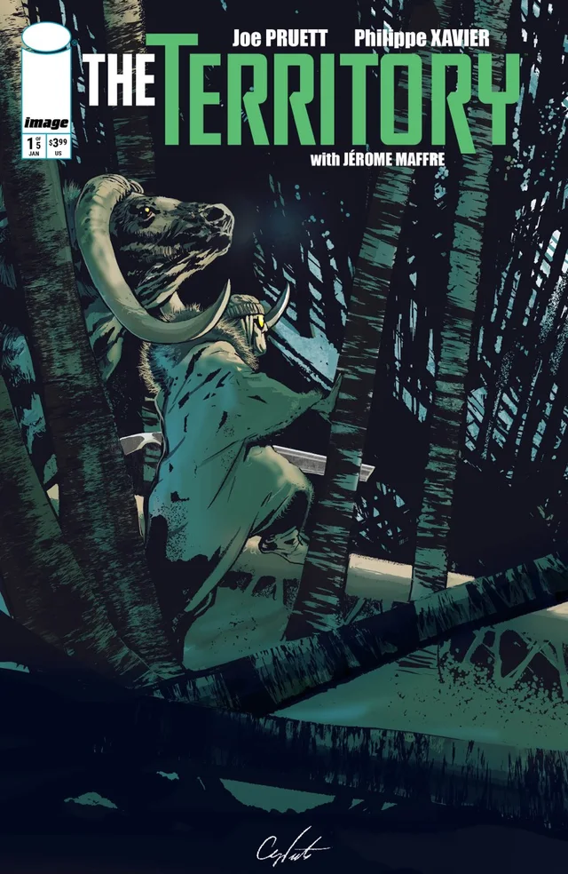 Tapa de Territory #1 · Cover D Stevan Subic Var