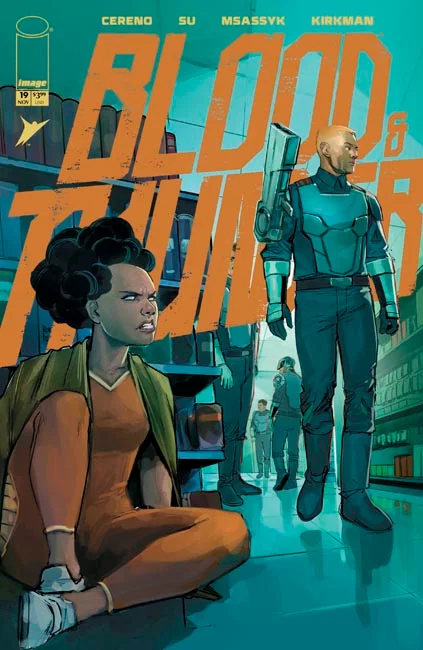 Tapa de Blood And Thunder #19 · Cover B Rod Reis Var