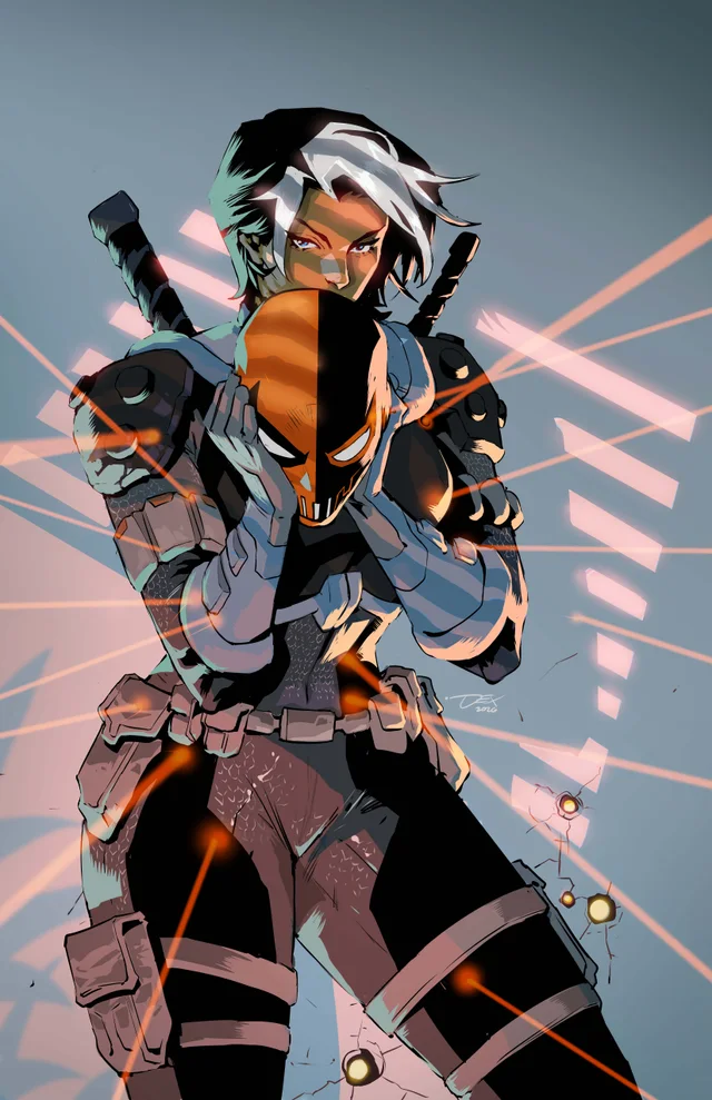 Tapa de Deathstroke The Terminator #11 · Cover B Dexter Soy Card Stock Var