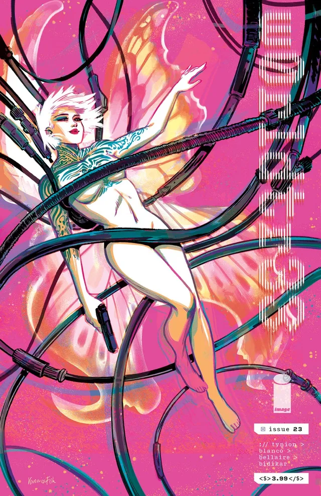 Tapa de W0rldtr33 #23 · Cover B Veronica Fish Var