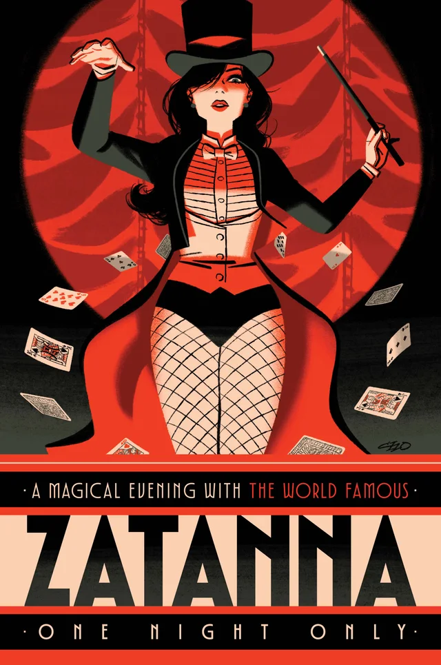 Tapa de Zatanna #9 · Cover D Michael Cho Card Stock Var