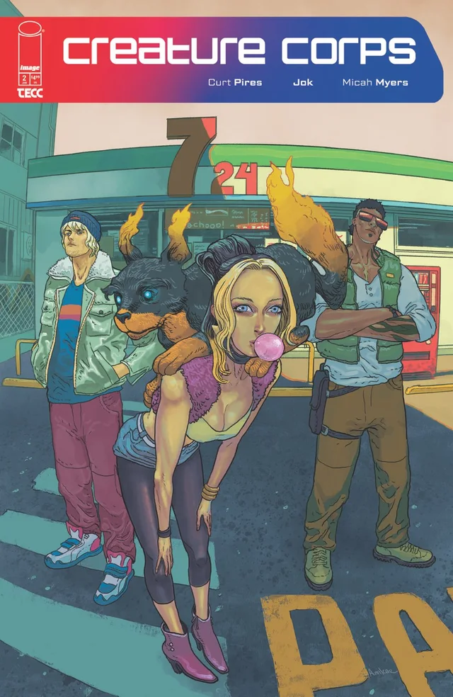 Tapa de Creature Corps #2 · Cover C Amilcar Pinna Var